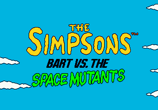   SIMPSONS, THE - BART VS THE SPACE MUTANTS